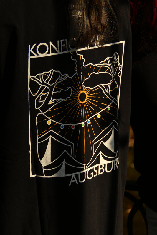 Regular T-Shirt "Lichterkette"
