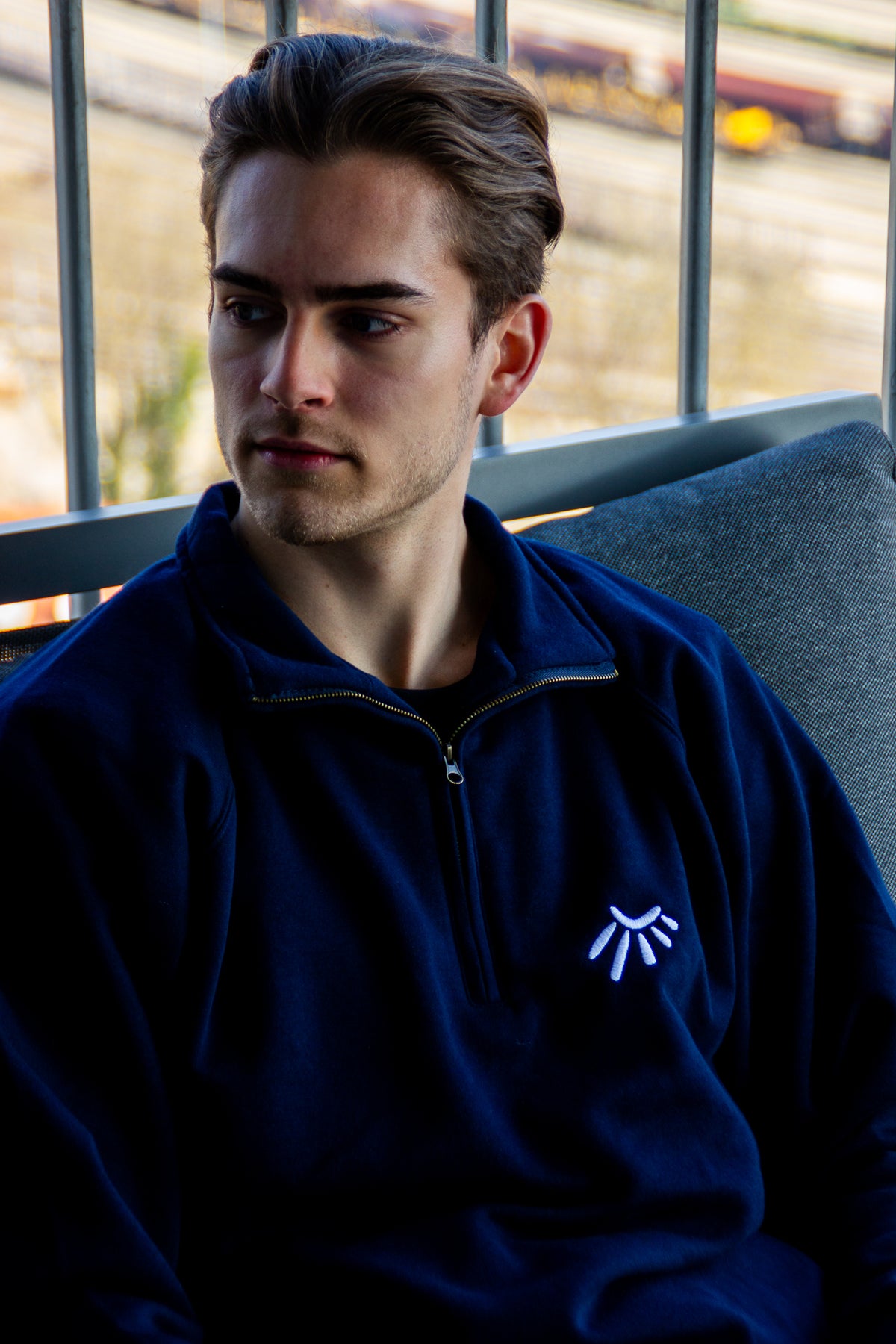 Quarter Zip Pulli "KonfiCamp"
