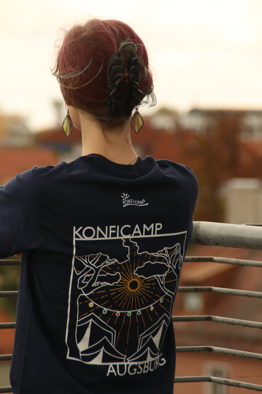 Regular T-Shirt "Lichterkette"